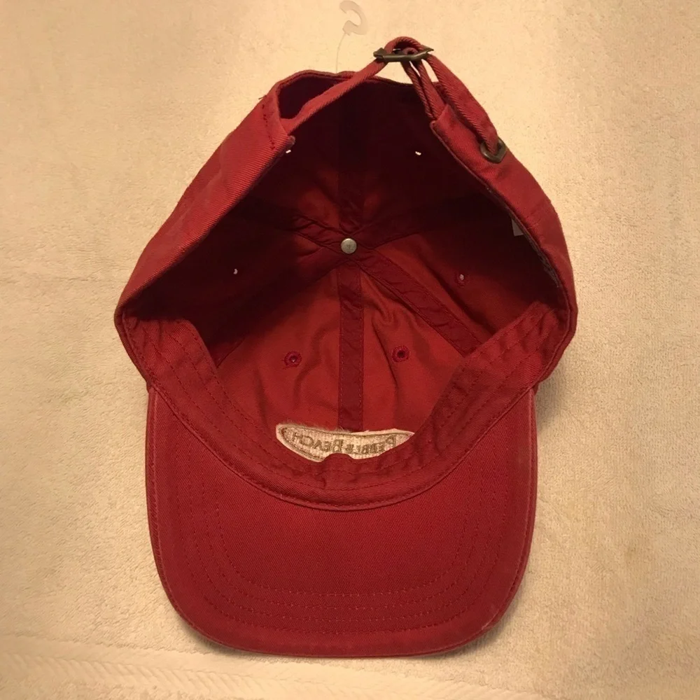 Imperial Pebble Beach Adjustable Maroon Golf Cap